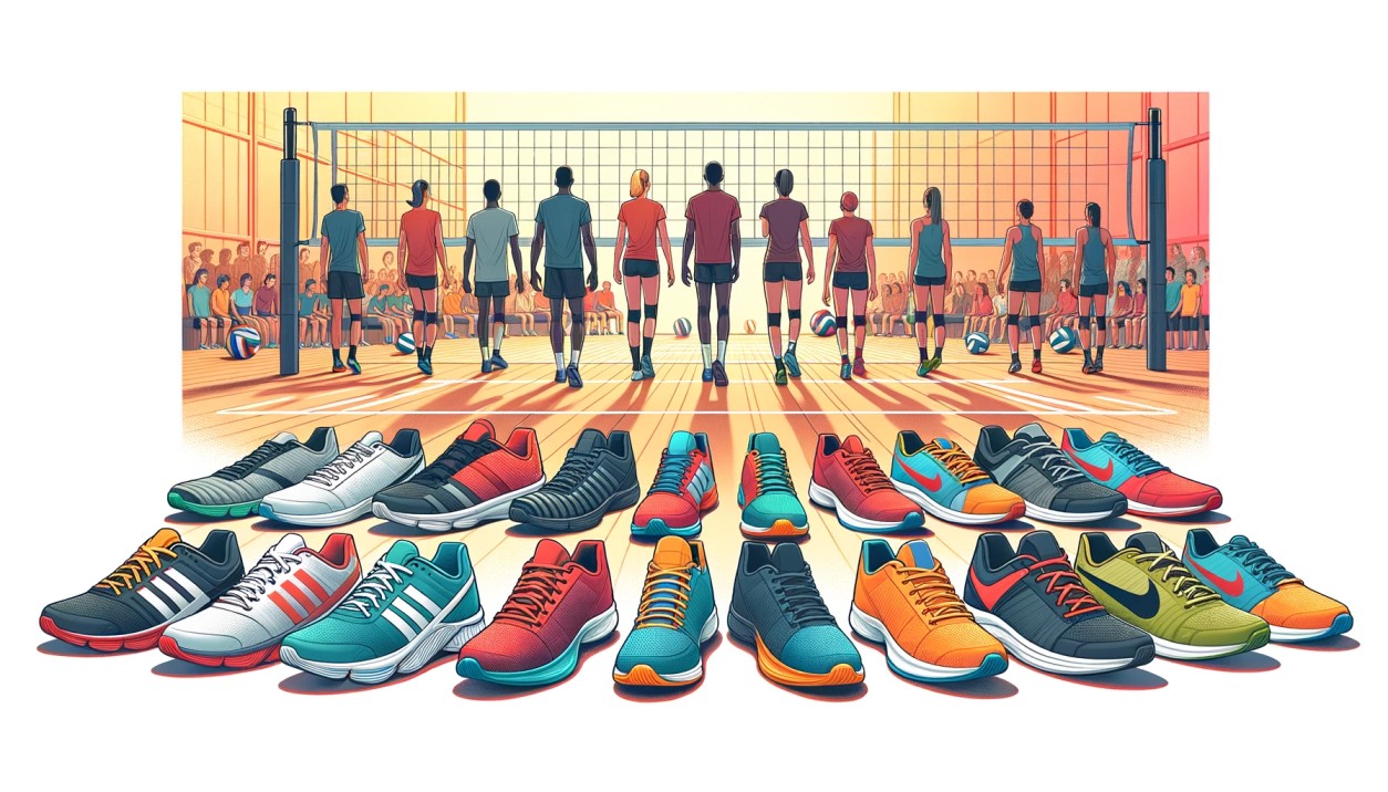 Are Running Shoes Good for Volleyball