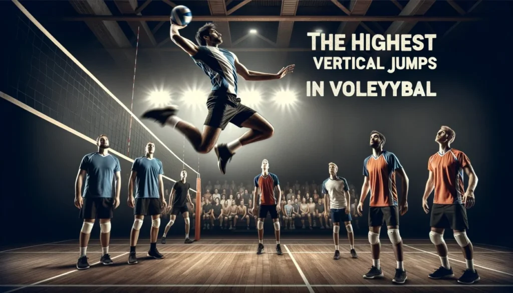 the highest vertical jumps in Volleyball