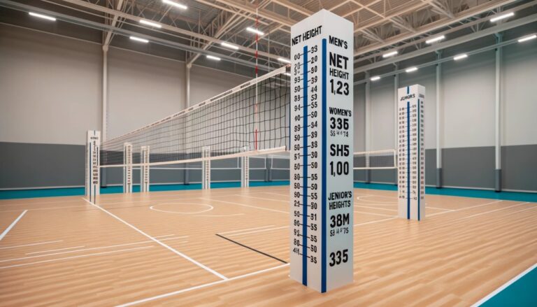 Volleyball Net Heights