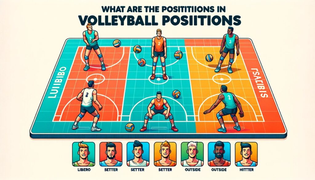 What Are The Positions In Volleyball