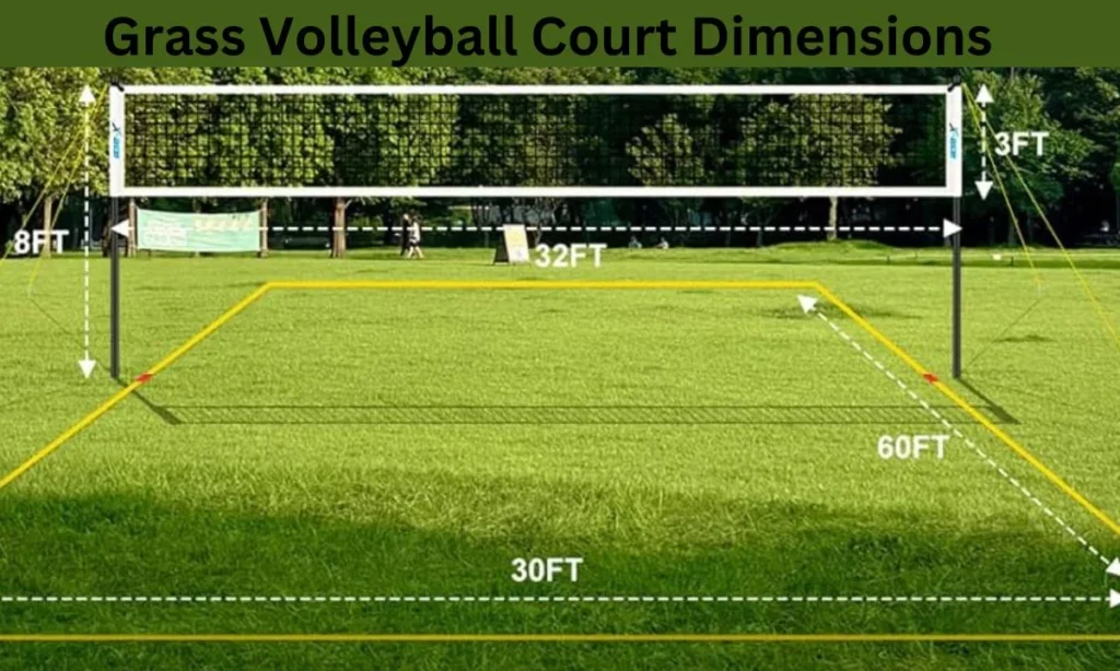 Grass Volleyball Court Dimensions